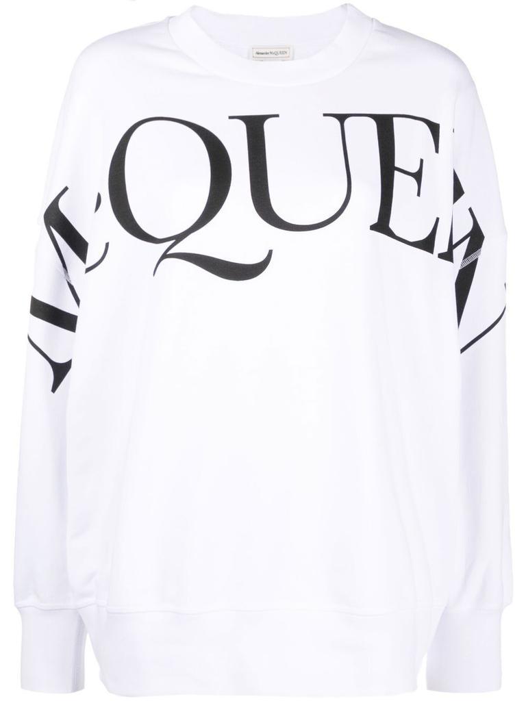 商品Alexander McQueen|Logo sweatshirt,价格¥1611,第1张图片