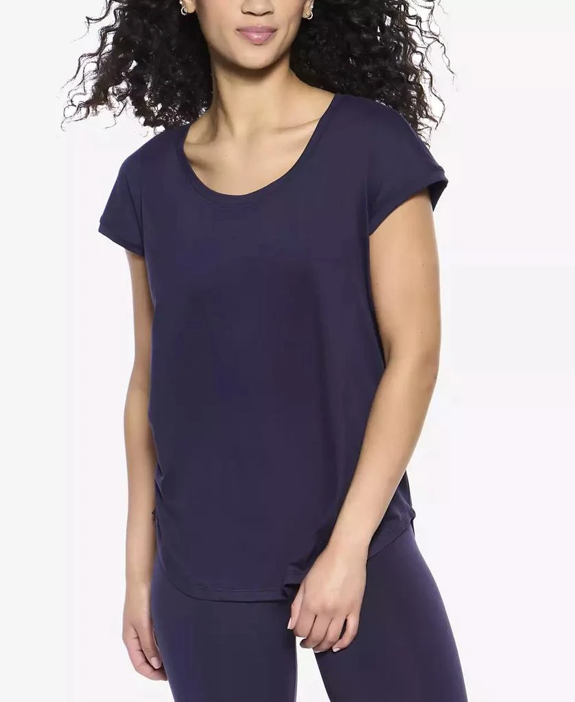 商品Felina|Women's Textured Slub Knit Muscle Tee,价格¥282,第1张图片