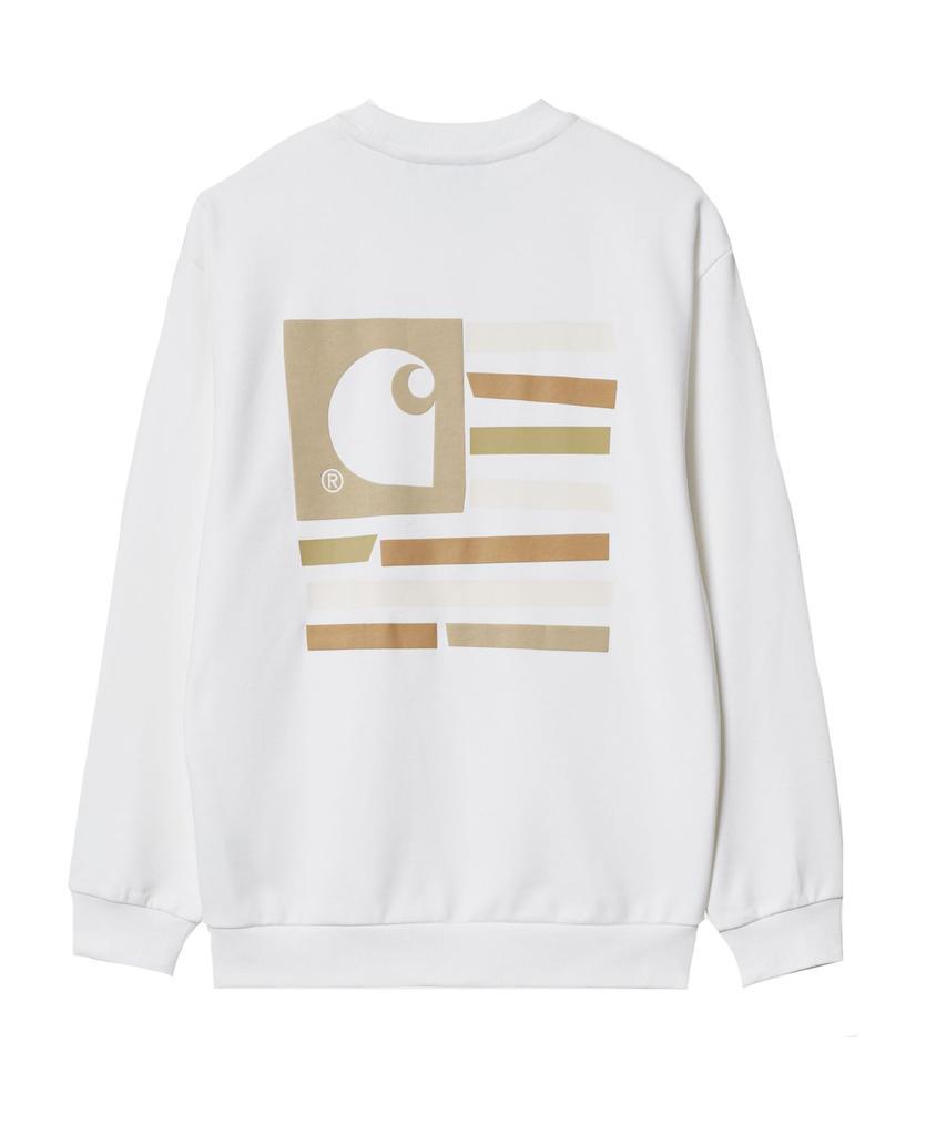 商品Carhartt|White Cotton Blend Sweatshirt,价格¥858,第4张图片详细描述