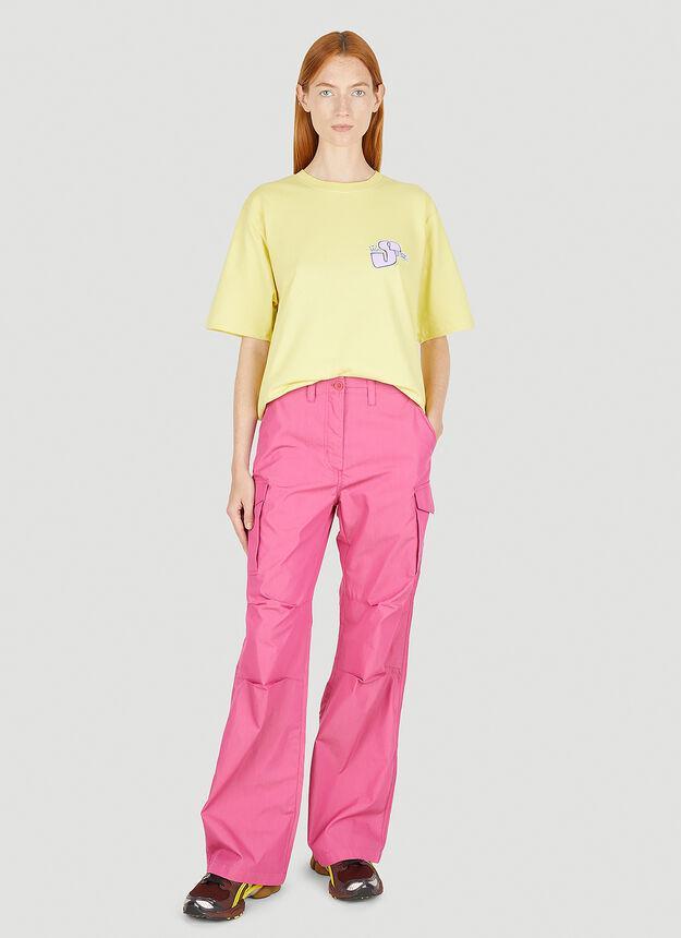商品STUSSY|Stussy Phat T-Shirt in Yellow,价格¥225,第4张图片详细描述