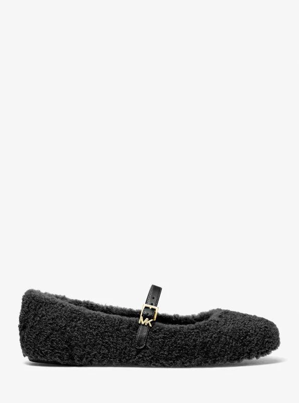 商品Michael Kors|Mara Faux Shearling Ballet Flat,价格¥524,第2张图片详细描述