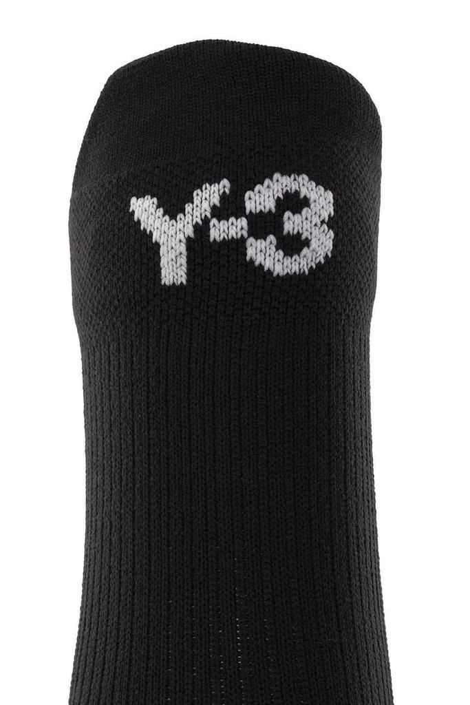 商品Y-3|Y-3 Logo Intarsia Socks,价格¥121,第3张图片详细描述