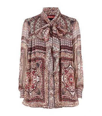商品Max Mara|Sheer Silk Blouse,价格¥3565,第1张图片