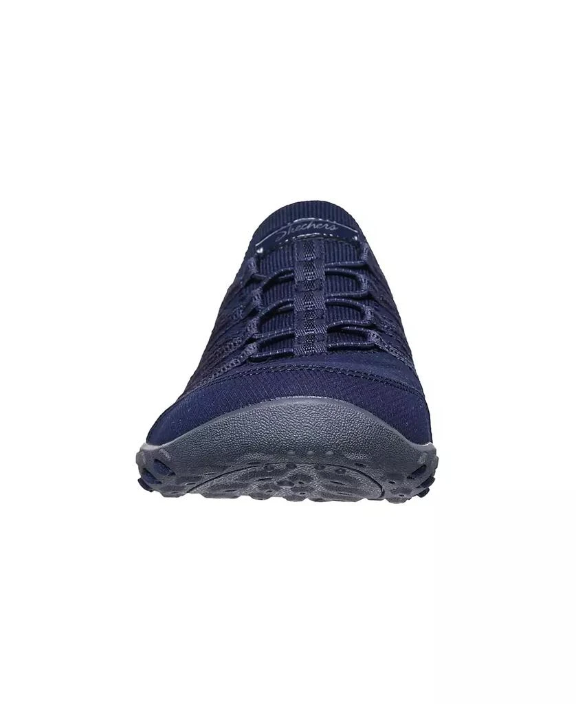 商品SKECHERS|Women's Slip-Ins-Relaxed Fit- Breathe-Easy - Roll with Me Slip-On Casual Sneakers from Finish Line,价格¥524,第4张图片详细描述