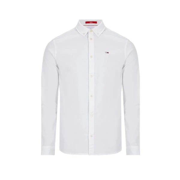 商品Tommy Hilfiger|Slim-fit organic cotton shirt,价格¥661,第1张图片
