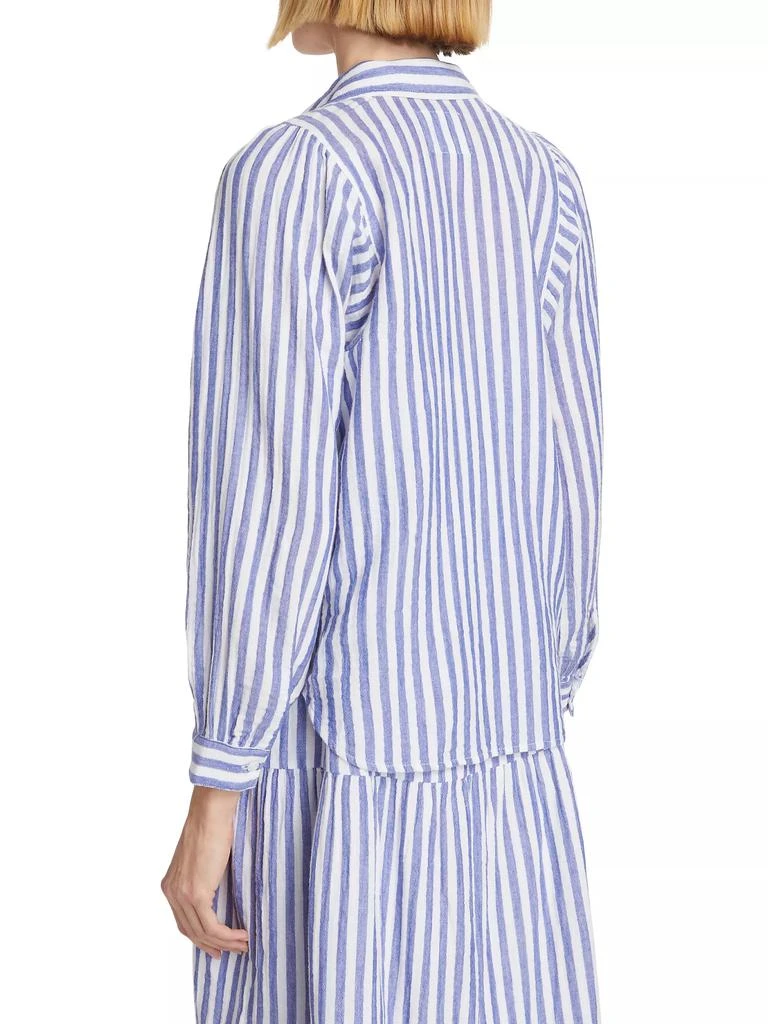 商品Rails|Lo Cotton Striped Shirt,价�格¥499,第5张图片详细描述