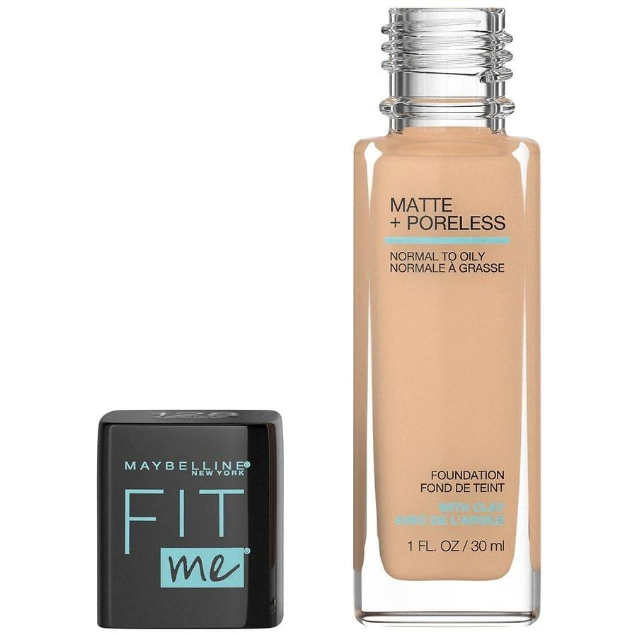 商品Maybelline|哑光雾面修饰毛孔粉底液 Fit Me! 30ml,价格¥89,第3张图片详细描述