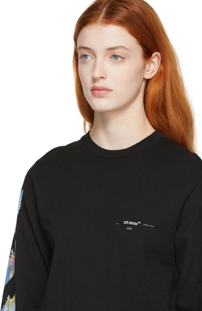 商品Off-White|Black Diag Arrows Long Sleeve T-Shirt,价格¥3257,第4张图片详细描述