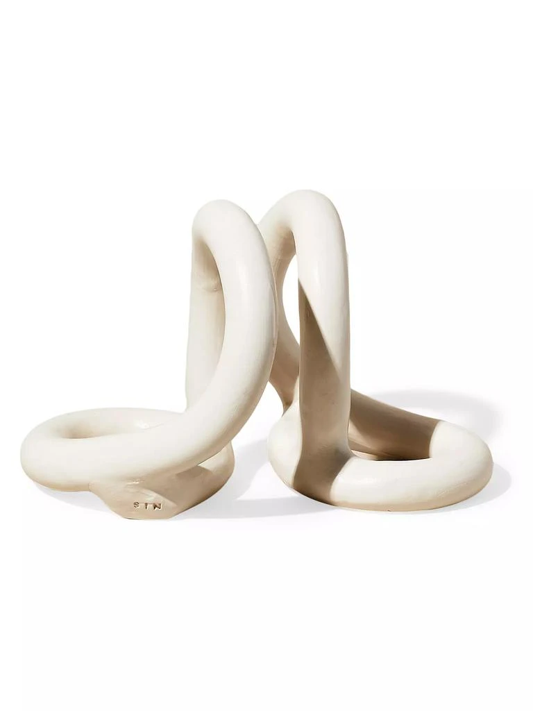 商品Sin|Bacchus 2-Piece Stoneware Bookend Set,价格¥1050,第3张图片详细描述