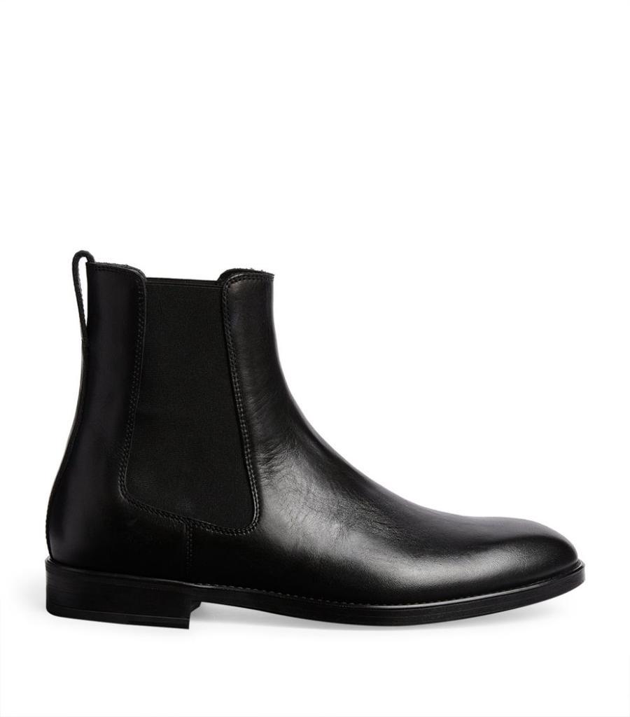 商品Tom Ford|Leather Robert Chelsea Boots,价格¥8358,第1张图片