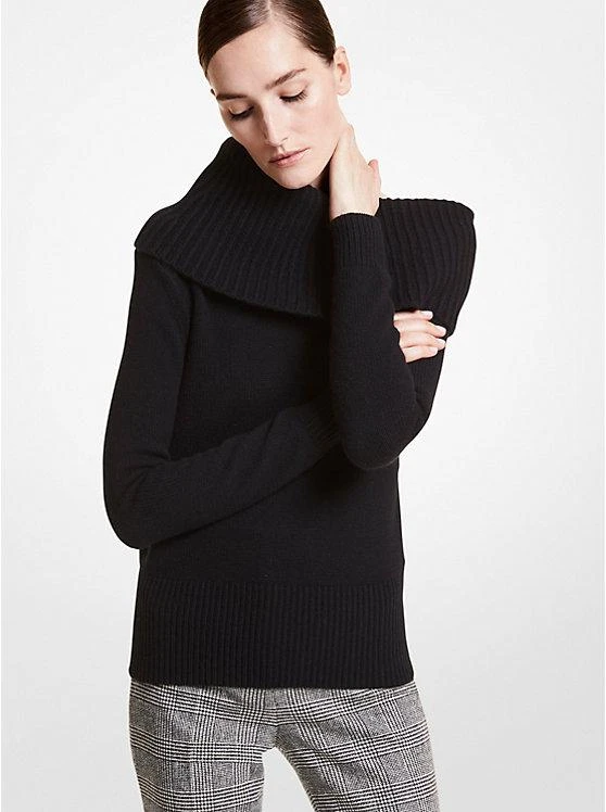 商品Michael Kors|Cashmere Off-The-Shoulder Sweater,价格¥2971,第1张图片