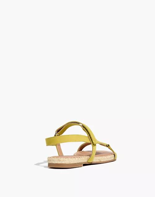 The Hallie Espadrille Sandal in Nubuck Leather商品第3张图片规格展示