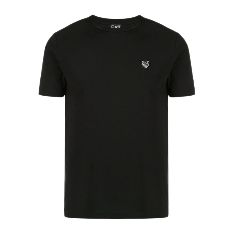 商品Emporio Armani|EMPORIO ARMANI 黑色男士T恤 8NPTL7-PJ03Z-1200,价格¥405,第1张图片