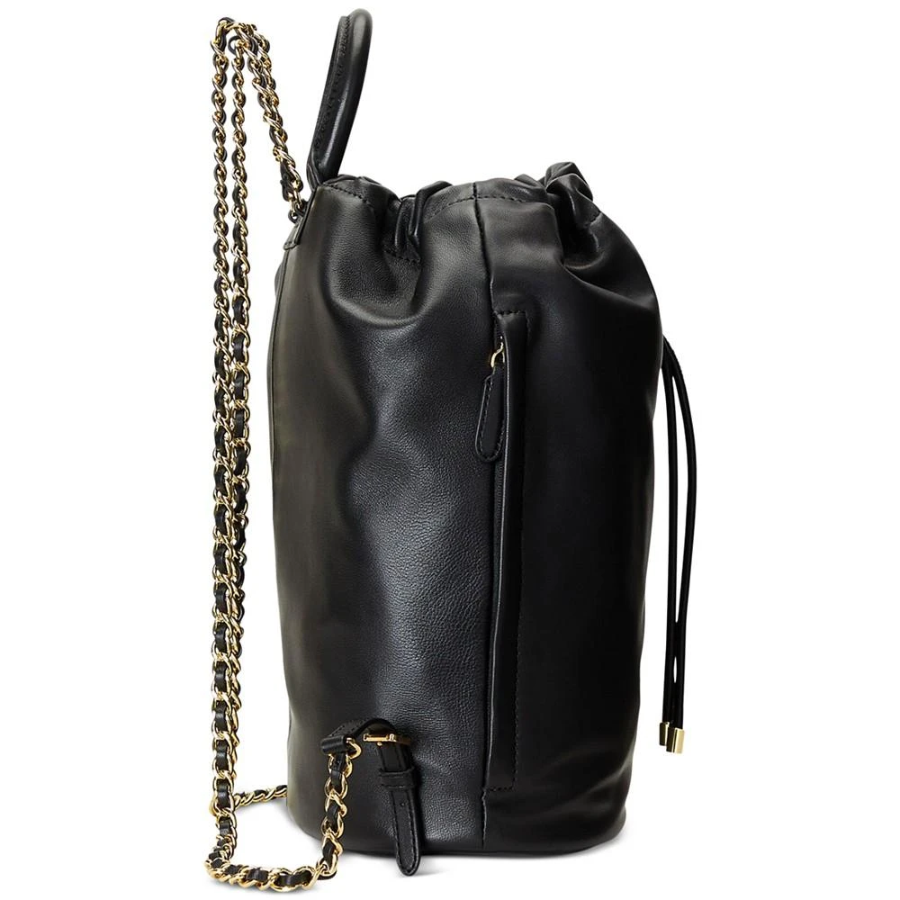 商品Ralph Lauren|Nappa Leather Medium Izzie Backpack,价格¥1769,第2张图片详细描述