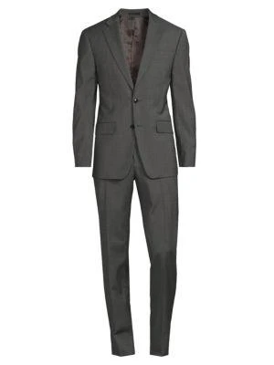 商品Calvin Klein|Slim Fit Wool Blend Suit,价格¥1888,第3张图片详细描述