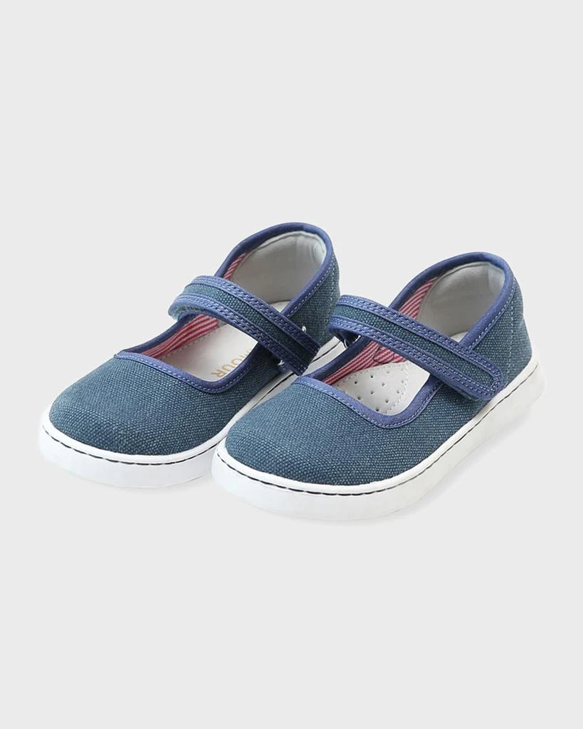商品L'Amour Shoes|Girl's Jenna Canvas Mary Jane, Baby/Toddler/Kids,价格¥247,第1张图片