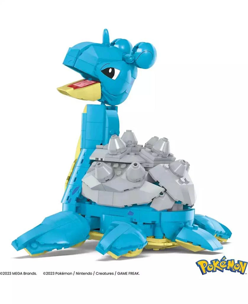 商品Pokemon|MEGA Lapras Building Toy Kit with Action Figure (527 Pieces) for Kids,价格¥205,第5张图片详细描述