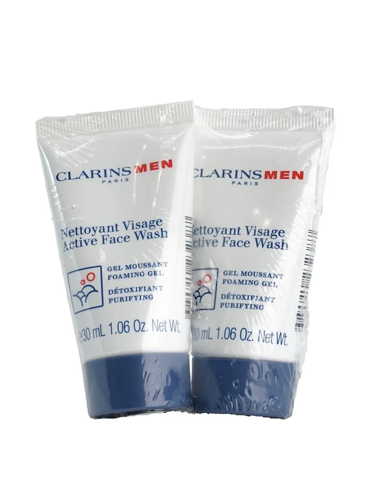 商品Clarins|Men Foaming Gel All Skin Types 1.06 OZ Set of 2,价格¥140,第1张图片