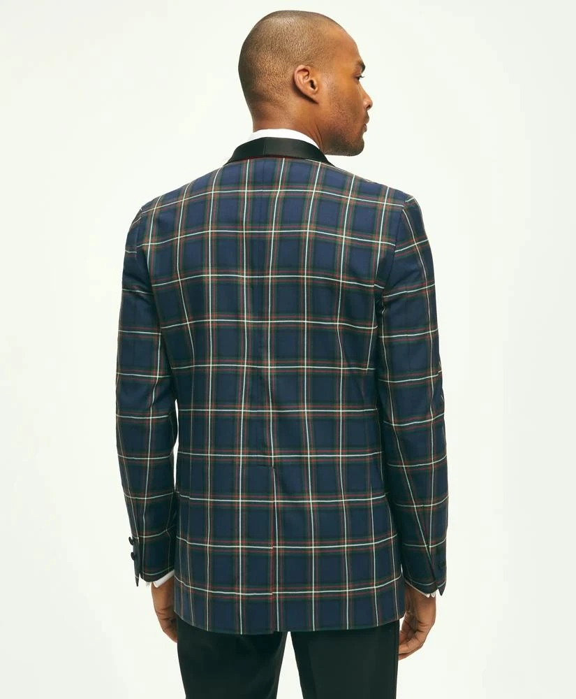 商品Brooks Brothers|Classic Fit Wool Tartan Dinner Jacket,价格¥2855,第4张图片详细描述