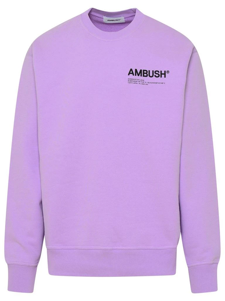 商品Ambush|Ambush Logo Printed Crewneck Sweatshirt,价格¥1445,第1张图片