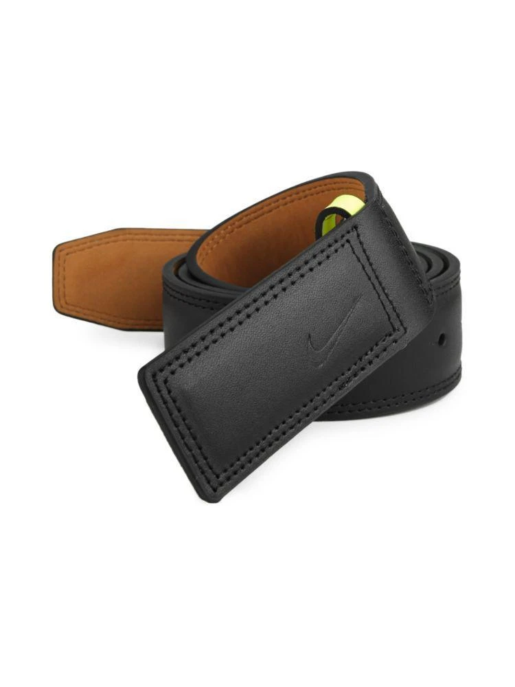 商品NIKE|Sleek Modern Plaque Leather Belt,价格¥240,第1张图片