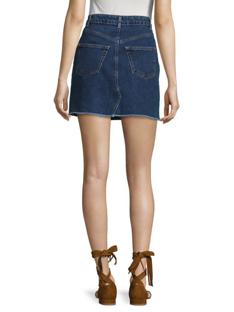 商品French Connection|Allene Cotton Denim Skirt,价格¥515,第2张图片详细描述