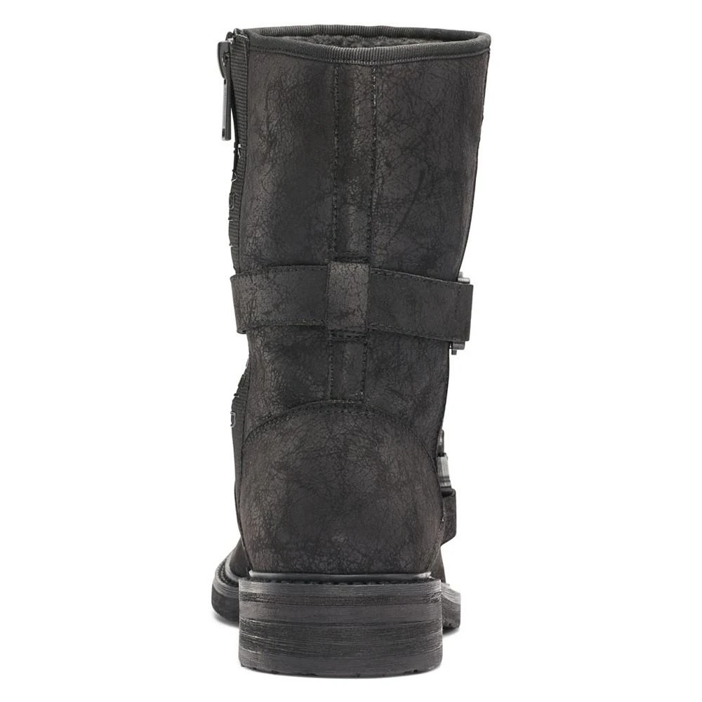 商品Karl Lagerfeld Paris|Karl Lagerfeld Men's Double Buckle Tire Tread Sole Boot,价格¥1674,第3张图片详细描述