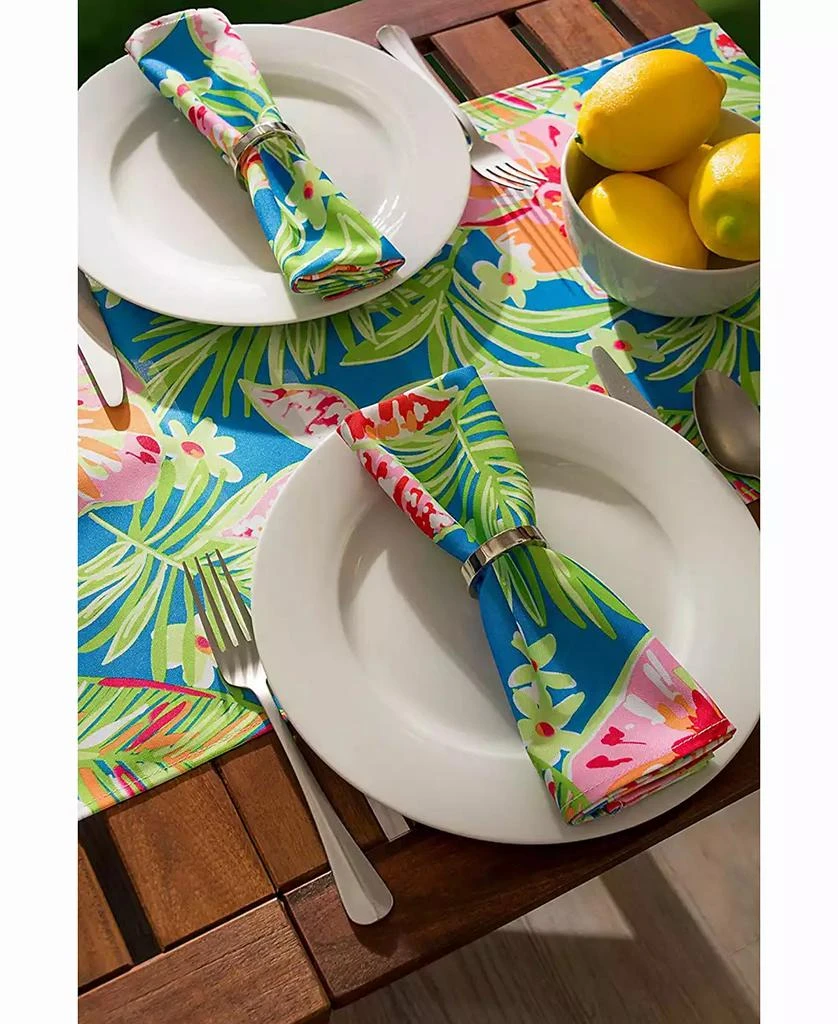 商品Design Imports|Summer Floral Print Outdoor Napkin Set of 6,价格¥343,第5张图片详细描述