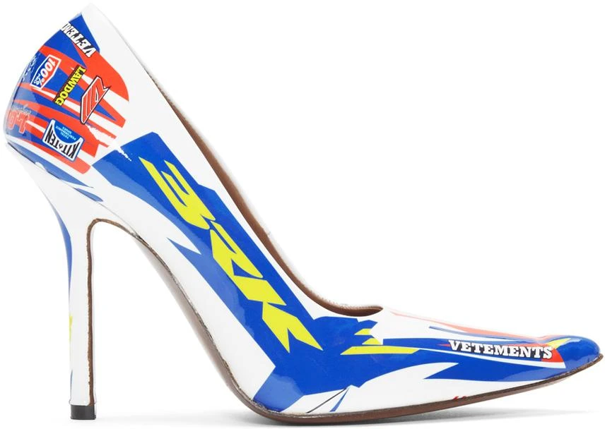 商品Vetements|White Race Heels,价格¥11982,第1张图片