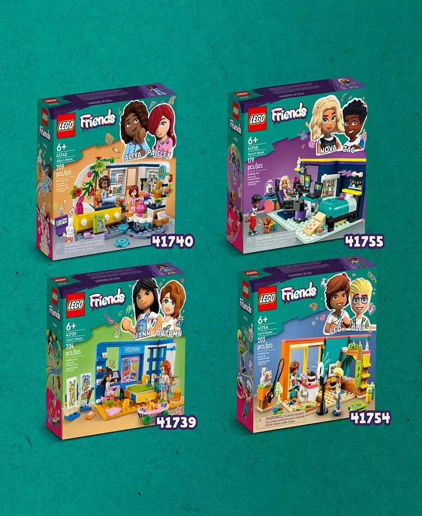 Friends Liann's Room 41739 Toy Building Set with Liann, Autumn and Gecko Figures 商品