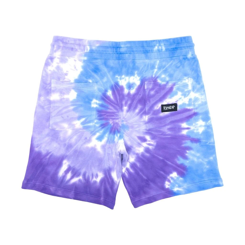 商品RIPNDIP|Friday Jr Sweatshorts (Purple/Lilac Spiral Dye),价格¥228,第3张图片详细描述