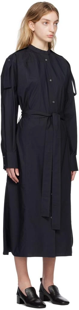 商品Studio Nicholson|Navy Itarsi Midi Dress,价格¥2072,第2张图片详细描述