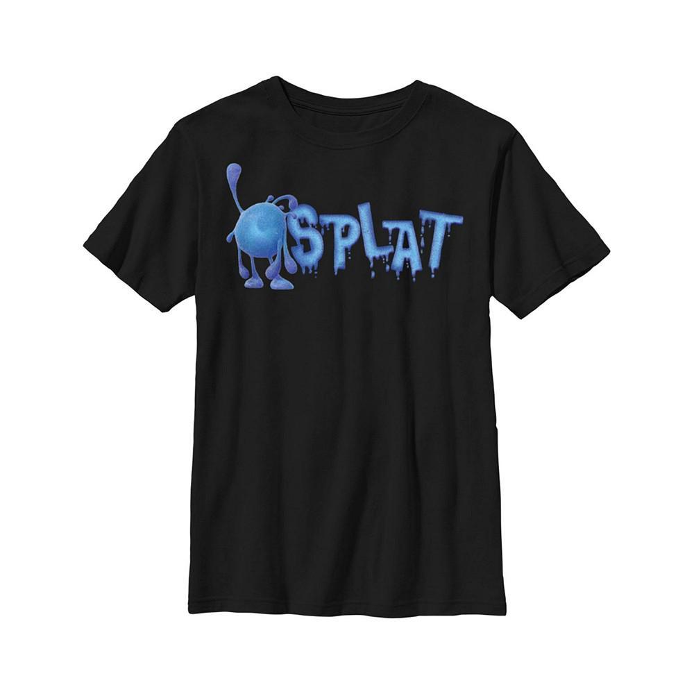 商品Disney|Boy's Strange World Splat Drip Logo  Child T-Shirt,价格¥191,第1张图片