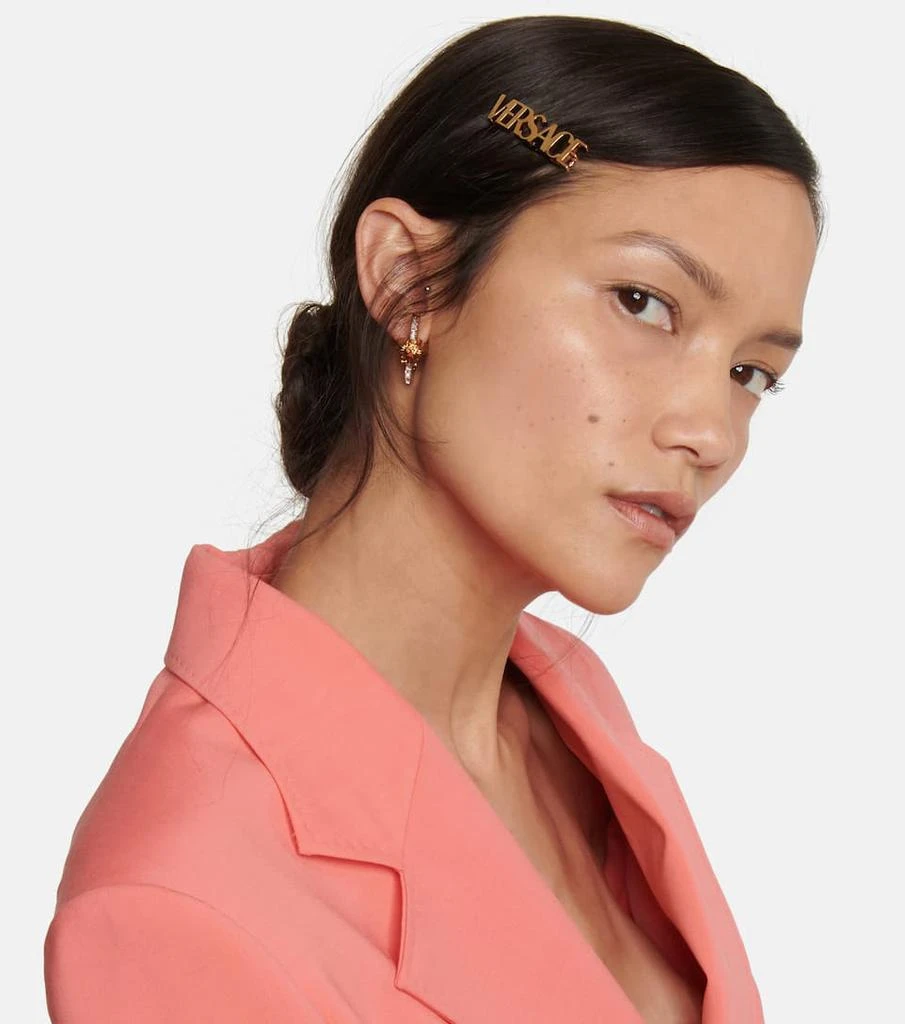商品Versace|Logo hair clip,价格¥1997,第2张图片详细描述