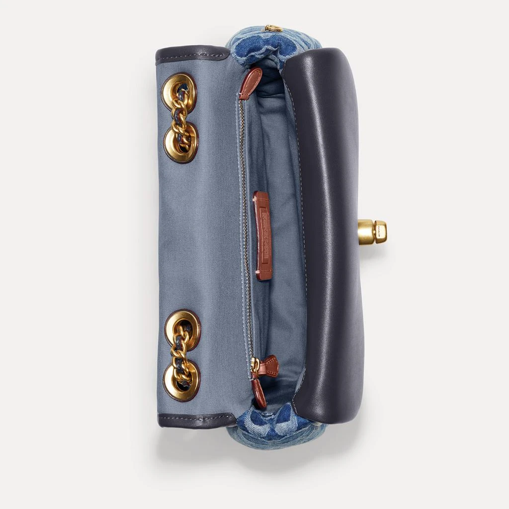 商品Coach|Coach Pillow Madison Denim Shoulder Bag,价格¥3339,第4张图片详细描述