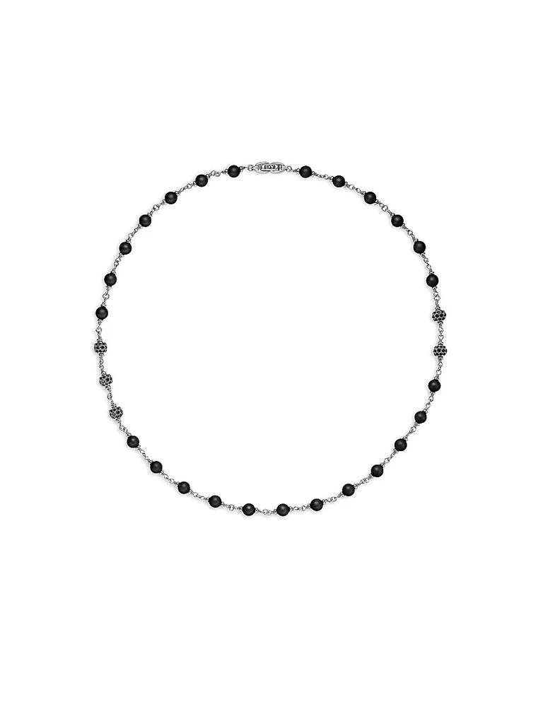 商品David Yurman|Spiritual Beads Rosary Necklace in Sterling Silver,价格¥23670,第4张图片详细描述