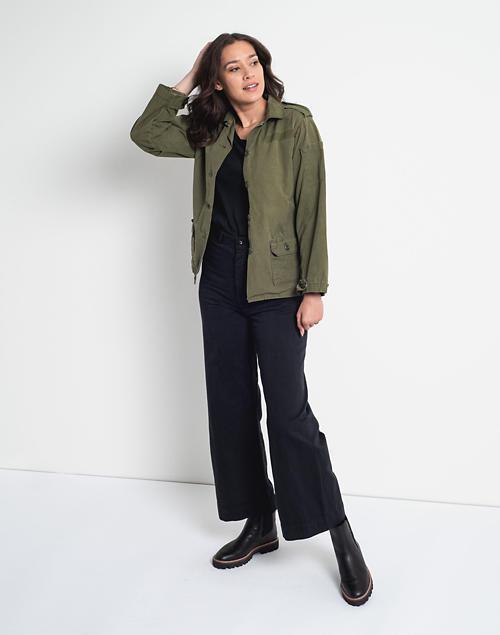 商品Madewell|Rawson Vintage Ripstop Army Jacket,价格¥593,第1张图片