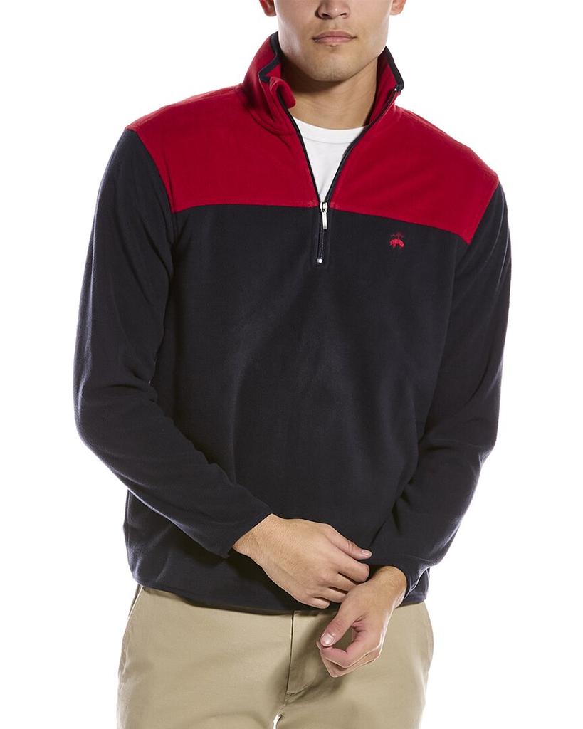 Brooks Brothers Polar Fleece 1/4-Zip Pullover商品第1张图片规格展示