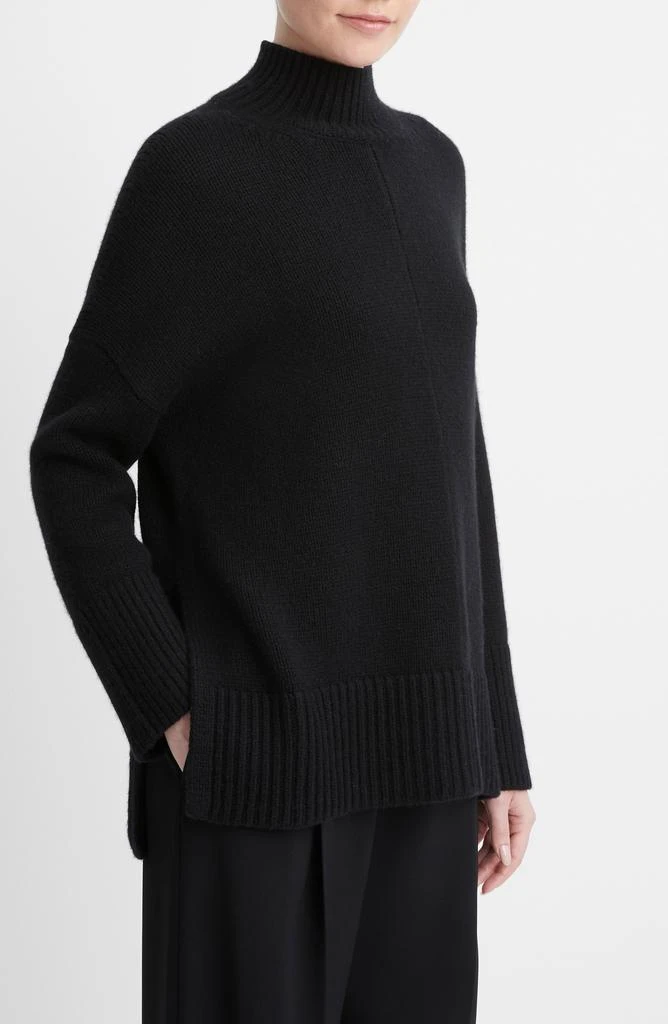 商品Vince|Oversize Wool & Cashmere Turtleneck Tunic Sweater,价格¥759,第3张图片详细描述