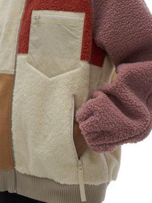商品Helmut Lang|Patchwork Fleece Jacket,价格¥1002,第6张图片详细描述