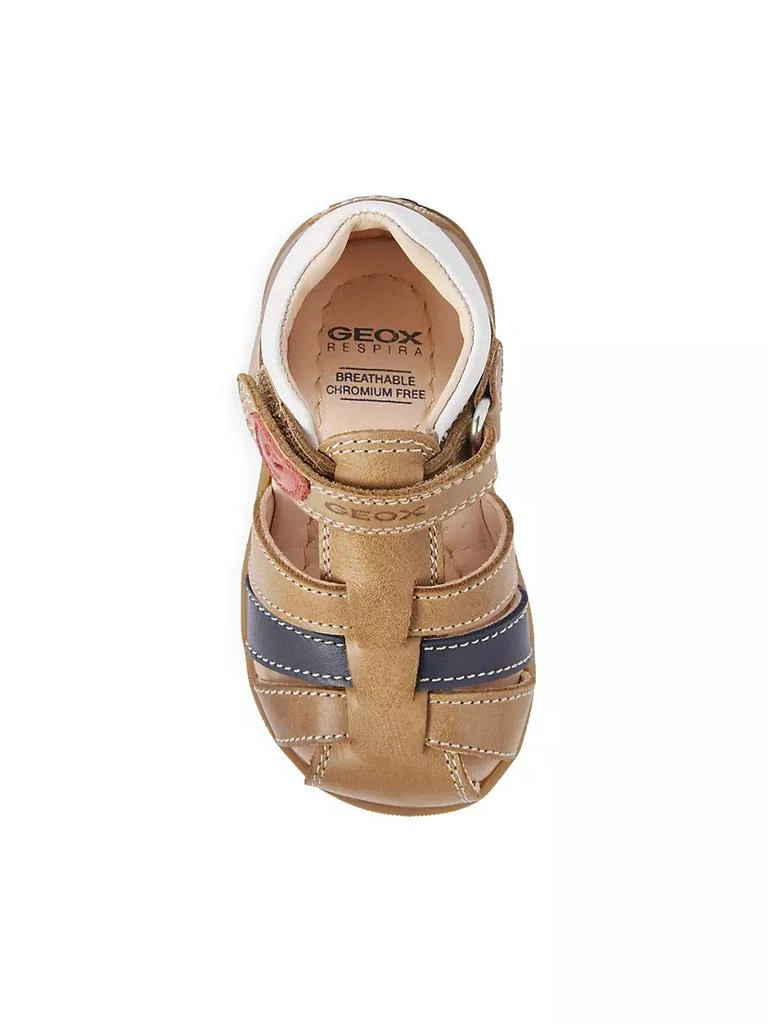 商品Geox|Little Boy's Macchia Leather Sandals,价格¥315,第5张图片详细描述