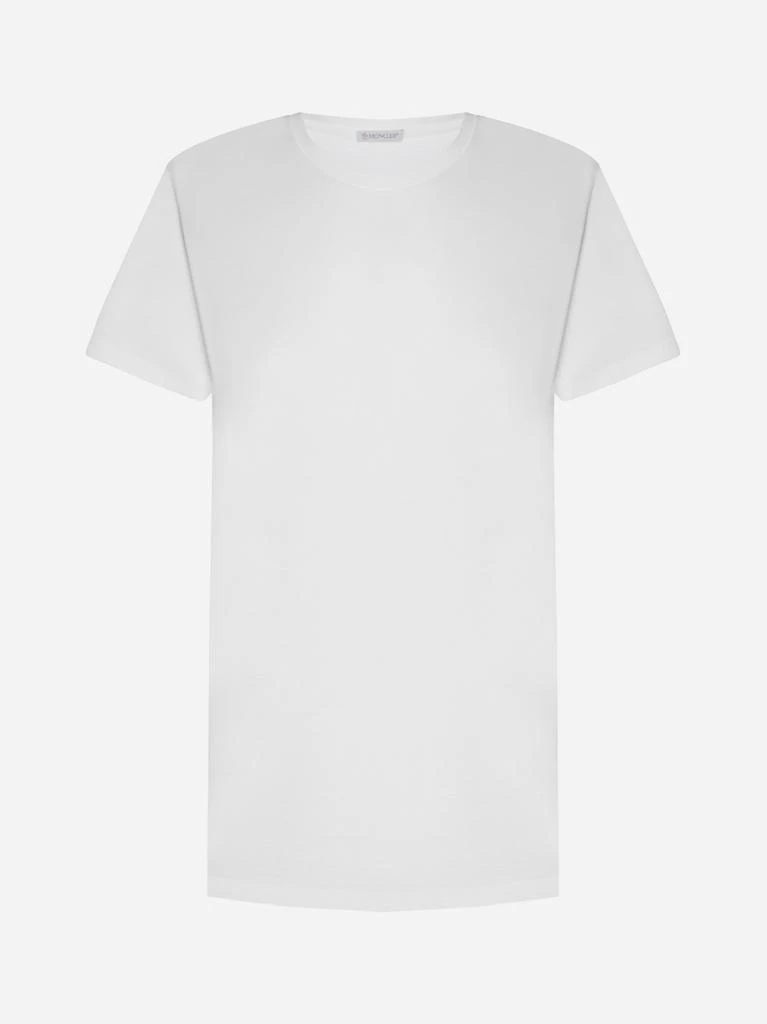 商品Moncler|Logo-patch cotton t-shirt,价格¥1463,第1张图片