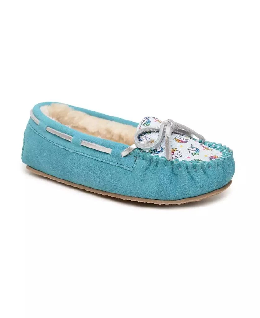 商品Minnetonka|Toddler Girls Cassie Moccasin Slippers,价格¥299,第1张图片