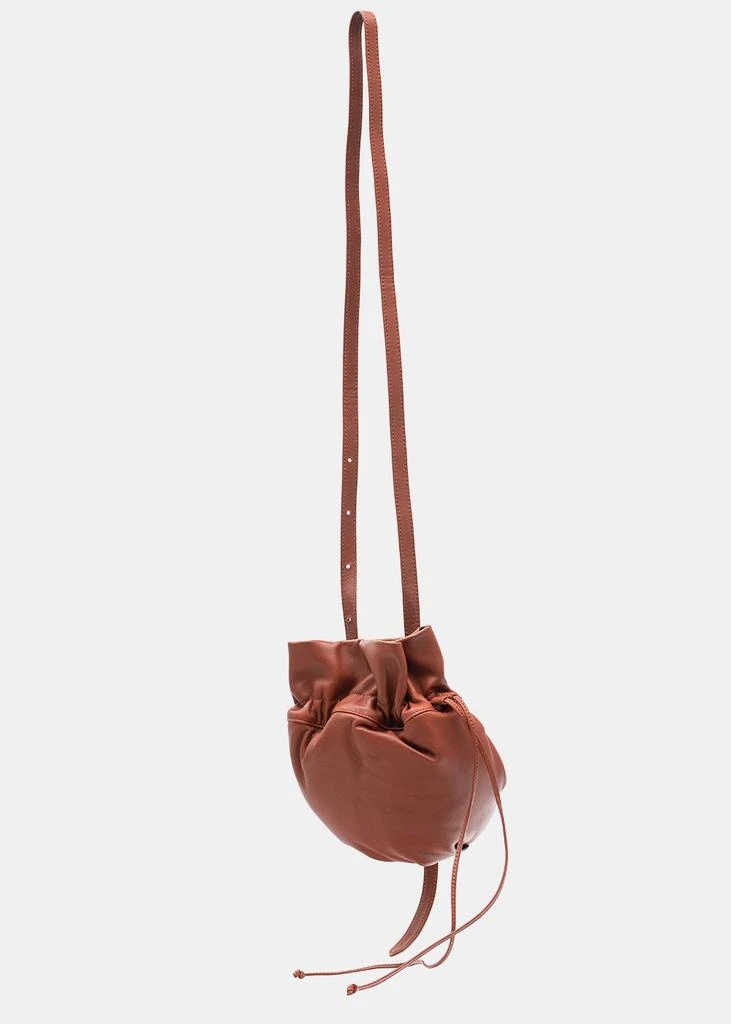 商品Lemaire|Lemaire Brandy Brown Glove Shoulder Bag,价格¥3298,第3张图片详细描述