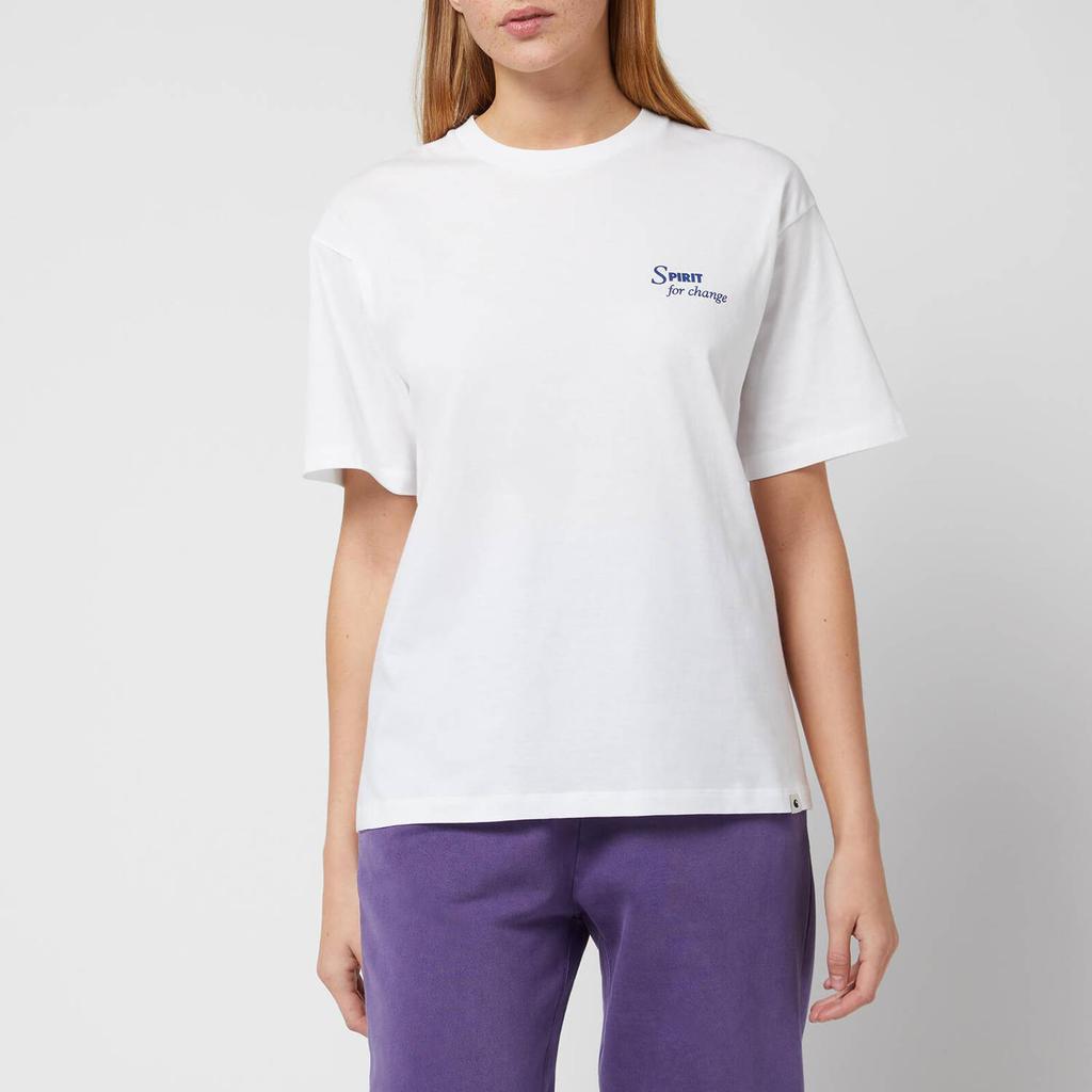 Carhartt WIP Women's S/S Spirit T-Shirt - White商品第1张图片规格展示