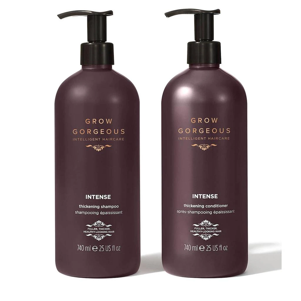 商品Grow Gorgeous|Grow Gorgeous Supersize Intense Thickening Shampoo and Conditioner Bundle,价格¥738,第1张图片