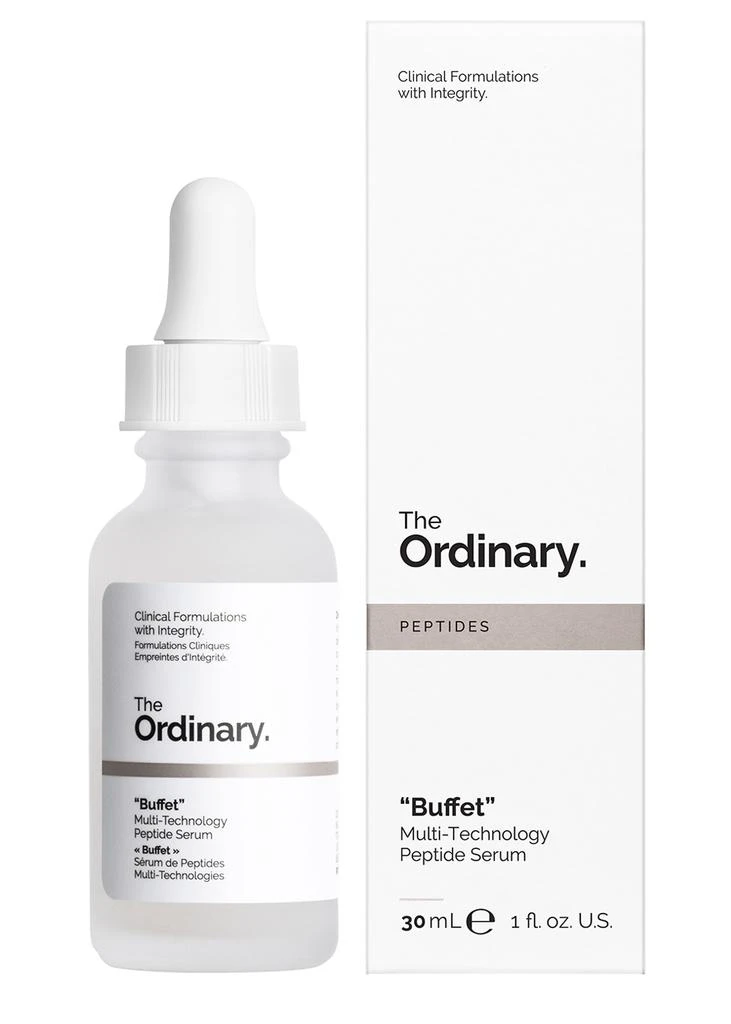 商品The Ordinary|十全大补Buffet胜肽精华液 30ml,价格¥151,第3张图片详细描述