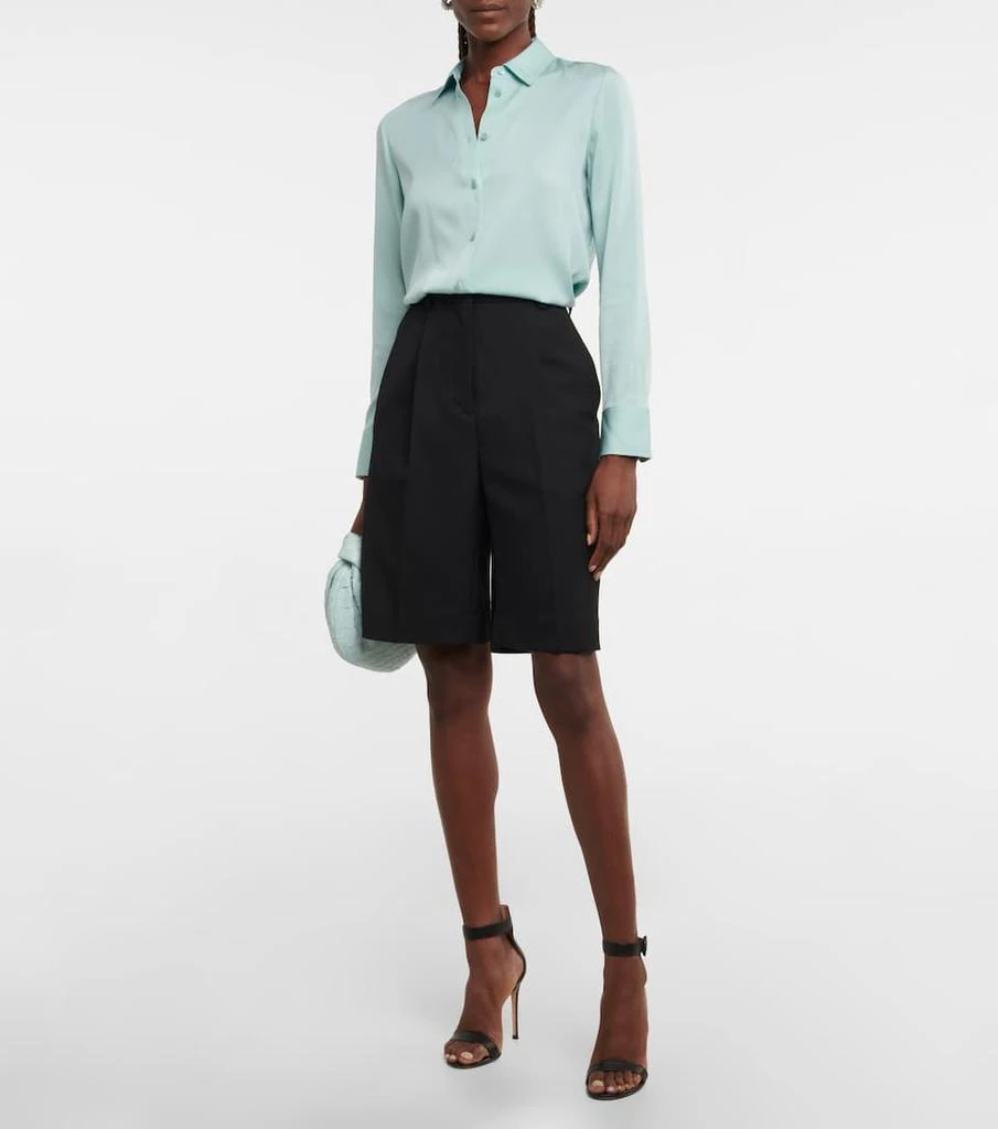 商品Vince|SIlk-blend shirt,价格¥1904,第2张图片详细描述