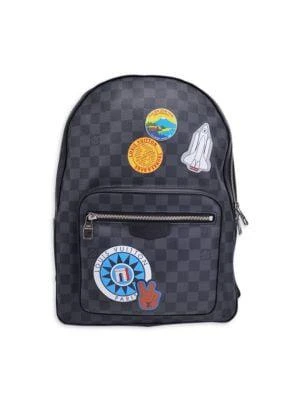 商品[二手商品] Louis Vuitton|Louis Vuitton Damier Graphite My LV World Tour Josh Backpack Bag In Black Canvas,价格¥14311,第1张图片