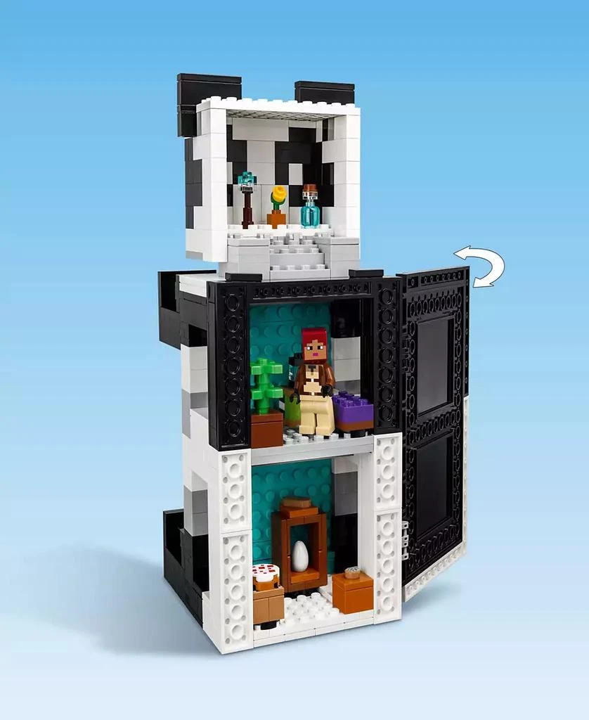 商品LEGO|Minecraft The Panda Haven 21245 Toy Building Set with Jungle Explorer, Panda, Baby Panda and Skeleton Figures,价格¥373,第5张图片详细描述